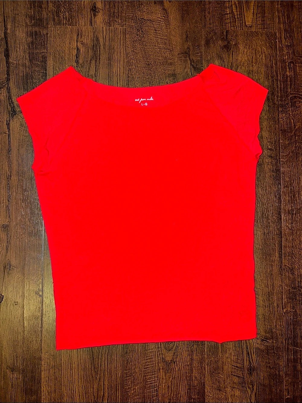 Urban Outfitters Raw Edge Cherry Red